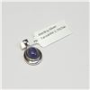 Image 1 : MZ1-151 SILVER TANZANITE PENDANT