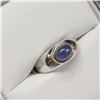 Image 1 : MZ1-153 SILVER TANZANITE RING