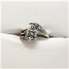 Image 1 : MZ1-158 SILVER MARCASITE RING