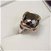 Image 1 : MZ1-161 SILVER SMOKY TOPAZ RING