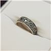 Image 1 : MZ1-164 SILVER MARCASITE RING
