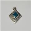 Image 1 : MZ1-174 SILVER TURQOURSE PENDANT