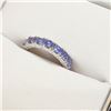 Image 1 : MZ1-188 SILVER TANZANITE RING