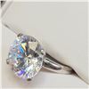 Image 1 : MZ1-193 SILVER CZ RING