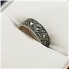 Image 1 : MZ1-199 SILVER MARCASITE RING