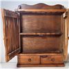 Image 2 : 20) NATURAL WOOD SPICE CABINET OR CURRIO