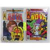Image 1 : 2 VINTAGE MARVEL THE MAN CALLED NOVA COMICS