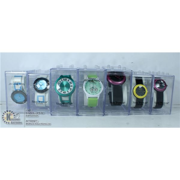 BOX OF SHAGWEAR WATCHES