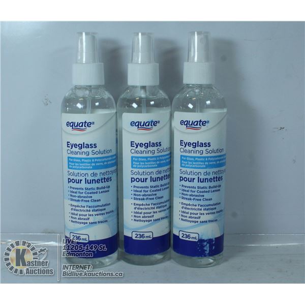 EYEGLASS CLEANING SOLUTION