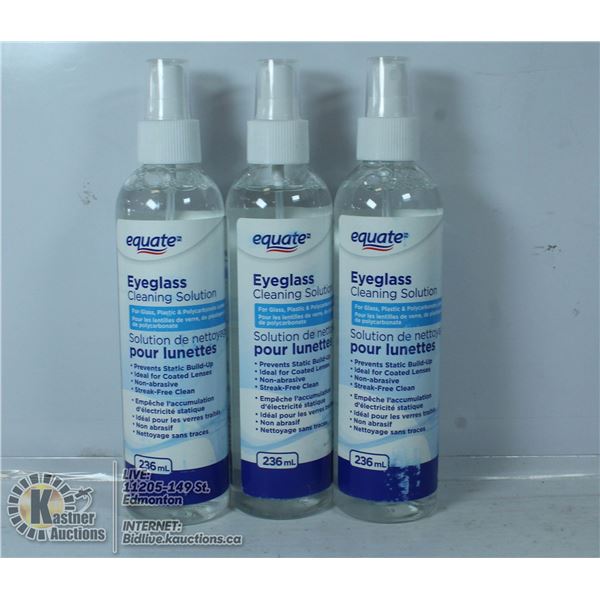 EYEGLASS CLEANING SOLUTION