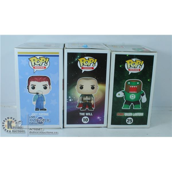 POP COMICS # 10 SAGA THE WILL, #25 DOMO GREEN