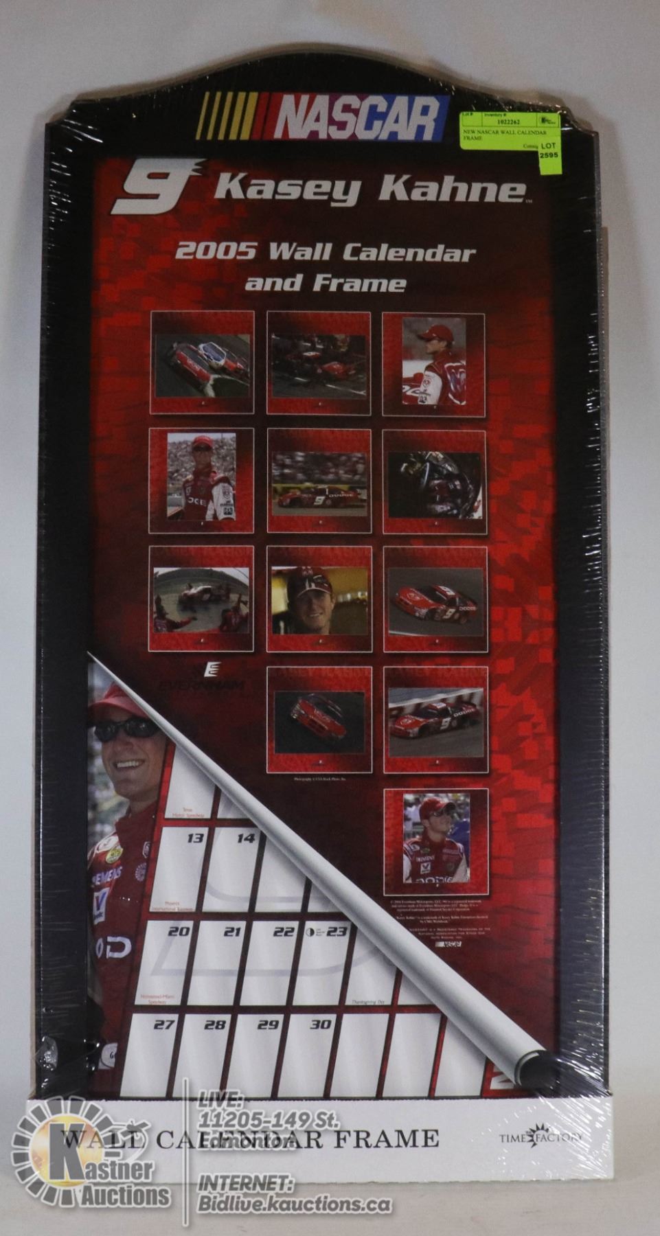 NEW NASCAR WALL CALENDAR FRAME