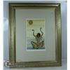 Image 1 : LOYAN MANI FRAMED MATTED SIGNED PRINT