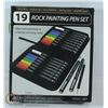 Image 1 : FACTORY SEALED ROCK PAINTING PEN SET INCLUDES 19