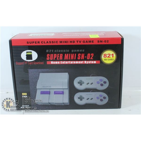 NEW SUPER MINI SN-02 HOME ENTERTAINMENT SYSTEM.