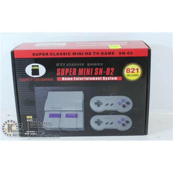 NEW SUPER MINI SN-02 HOME ENTERTAINMENT SYSTEM.