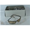 Image 1 : BOX OF SLEEK BROWN METAL SUNGLASSES DESIGNED IN