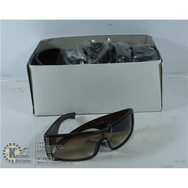 WIDE LENS WIDE FRAMED DESIGNER STYLE STUDDED