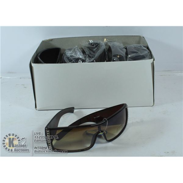 WIDE LENS WIDE FRAMED DESIGNER STYLE STUDDED