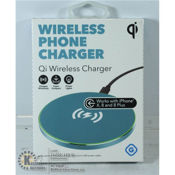 NEW GEMS WIRELESS QI PHONE CHARGER