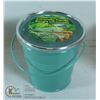 Image 1 : NEW 150G CITRONELLA CANDLES IN A  AQUA DECORATIVE