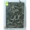 Image 1 : INUIT SOAPSTONE CARVING - ARTIST SIGNED