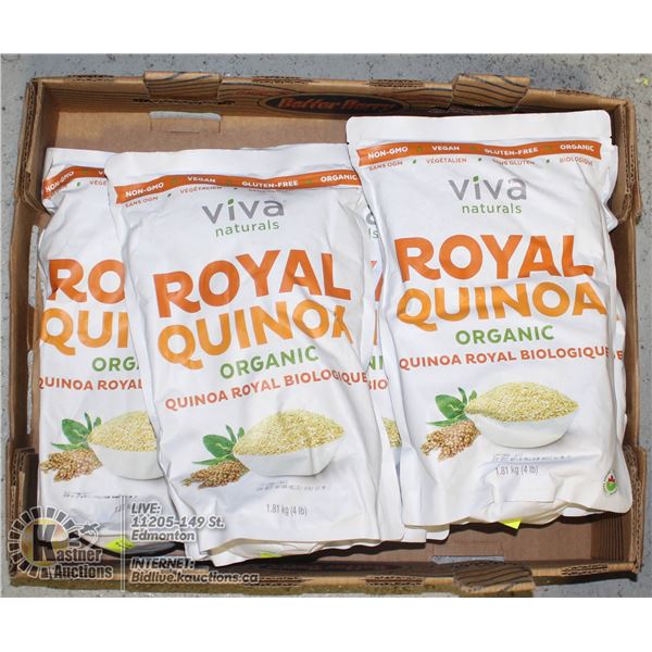 LARGE LOT OF QUINOA ORIGINAL.