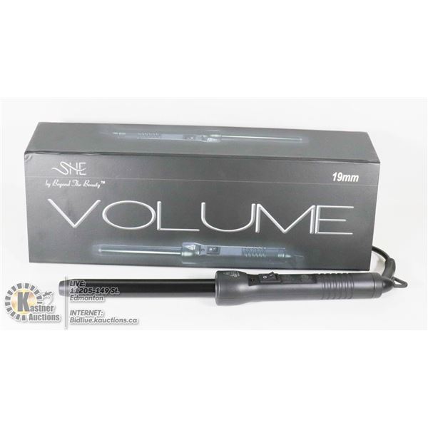 NEW SHE VOLUME 19MM CURLING WAND