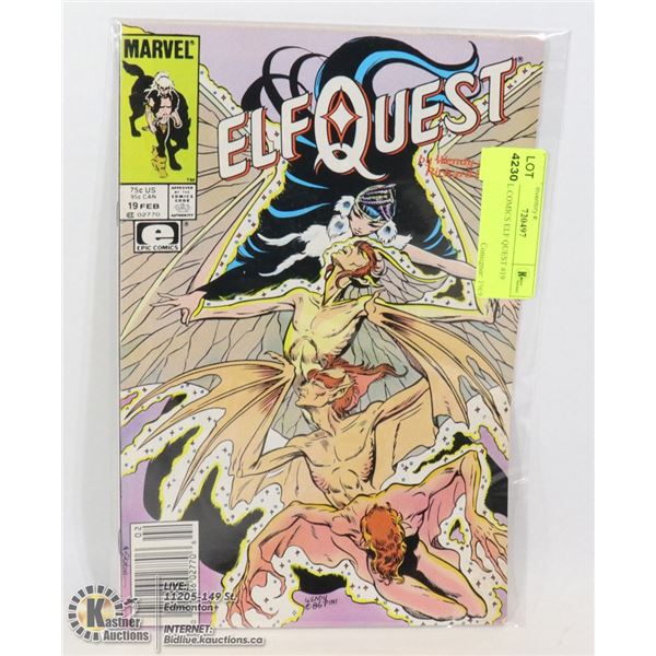 MARVEL COMICS ELF QUEST #19