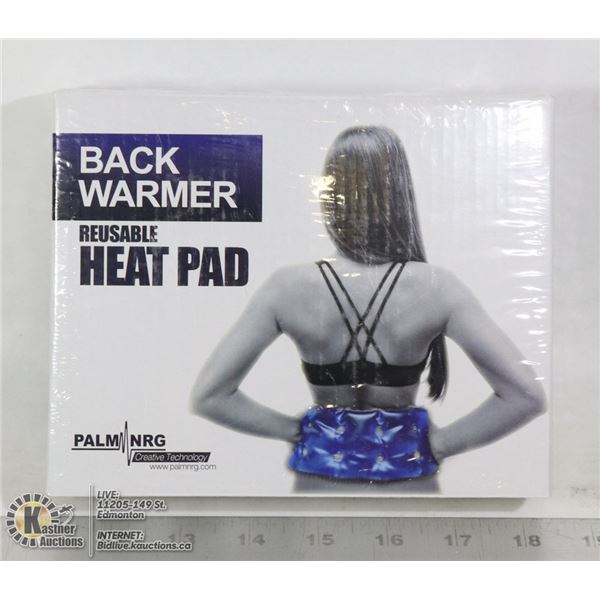 BACK WARMER REUSABLE HEAT PAD