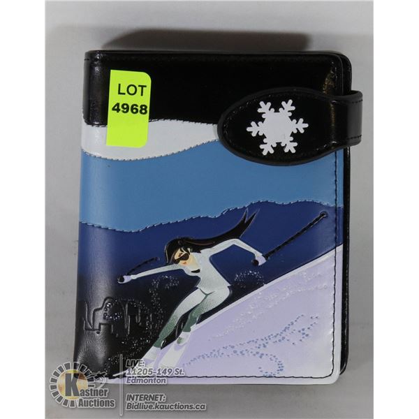 SHAGWEAR GIRL SKIING DESIGN