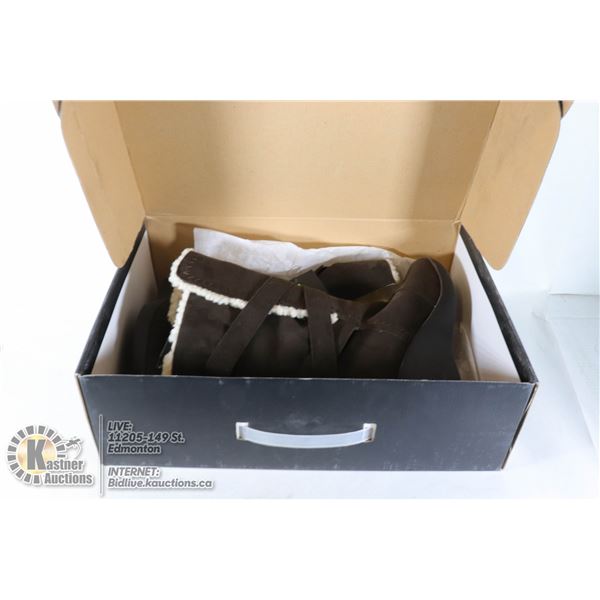 DAWGS WOMENS FASHION 11" WEDGE BUCKLE BOOTS