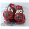 Image 1 : TWO PAIRS OF BERGMAN KELLY "CEO MOM" SLIPPERS.