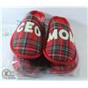 Image 1 : TWO PAIRS OF BERGMAN KELLY "CEO MOM" SLIPPERS.