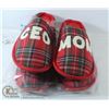 Image 1 : TWO PAIRS OF BERGMAN KELLY "CEO MOM" SLIPPERS.