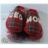 Image 1 : TWO PAIRS OF BERGMAN KELLY "CEO MOM" SLIPPERS.