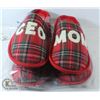 Image 1 : TWO PAIRS OF BERGMAN KELLY "CEO MOM" SLIPPERS.