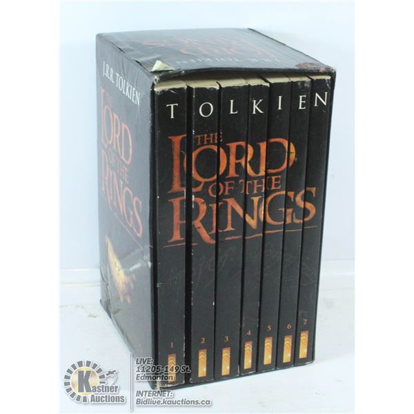LORD OF THE RINGS BOOK COLLECTION