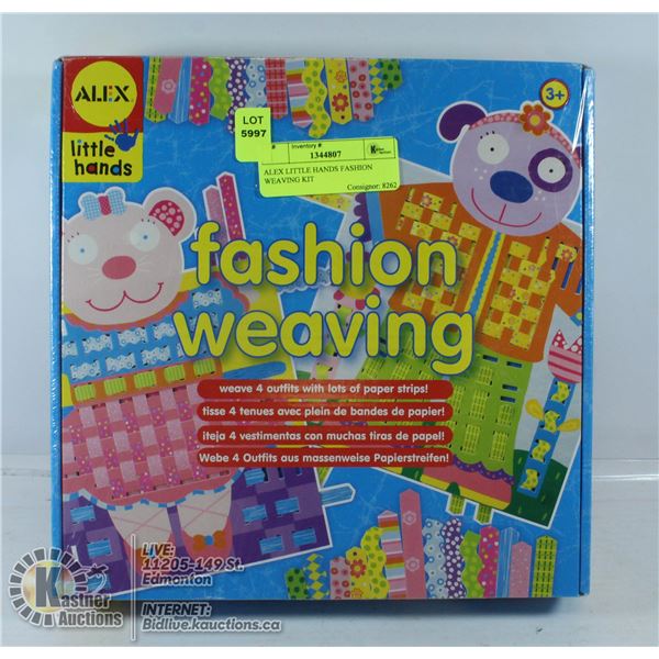 ALEX LITTLE HANDS FASHION WEAVING KIT