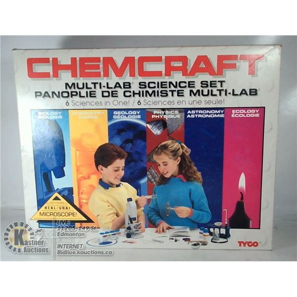 CHEMCRAFT MULTI LAB SCIENCE SET