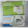 Image 1 : NEW EVERYDAY ESSENTIALS IRON & TOASTER