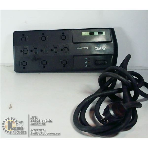 APC SURGE ARREST BAR, 11 OUTLETS AND 2 USB PORTS
