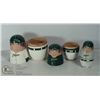 Image 1 : COLLECTIBLE TRAPPERS NESTING DOLLS