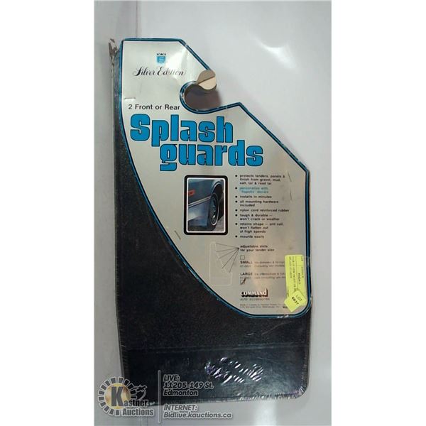 PAIR OF NEW FRONT OR REAR SPLASH GUARDS