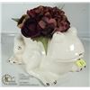 Image 1 : CERAMIC FROG PLANTER