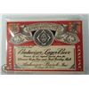 Image 1 : BUDWEISER METAL SIGN, 12" X 8"