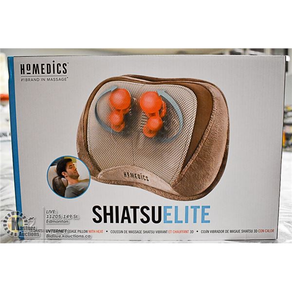 HOMEDICS SHIATSU ELITE MASSAGE PILLOW