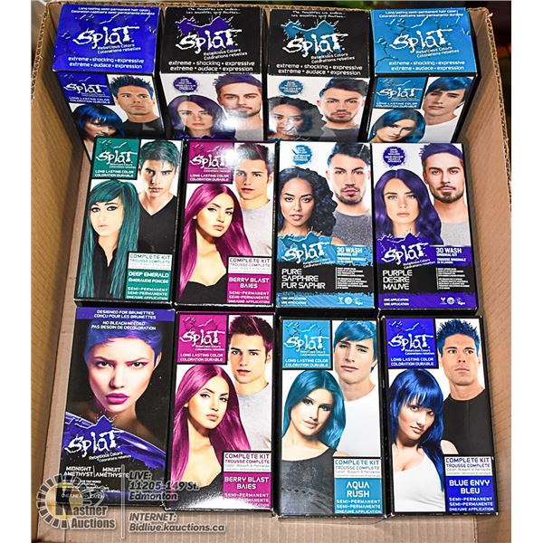 FLAT LOT OF HAIR DYE