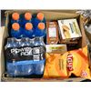 Image 1 : FLAT LOT OF VARIOUS SNACK FOODS