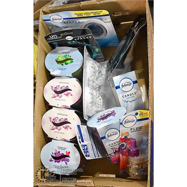 FLAT LOT OF BRAND NAME AIR FRESHENERS